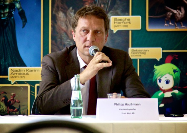 Philipp Haußmann, Vorstandssprecher der Klett Gruppe (Foto: Michael Wieczorek)